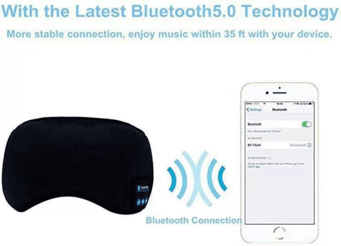 ⁦Masque de sommeil Bluetooth⁩ - الصورة ⁦4⁩